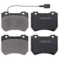 Brake pad set incl. wear warning contact 16 mm A.B.S. for...