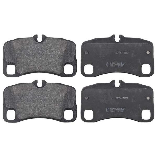 Brake pad set for wear warning indicator 16.6 mm A.B.S. for PORSCHE 911