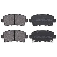 Brake pad set with wear warning 16.7 mm A.B.S. for e.g....