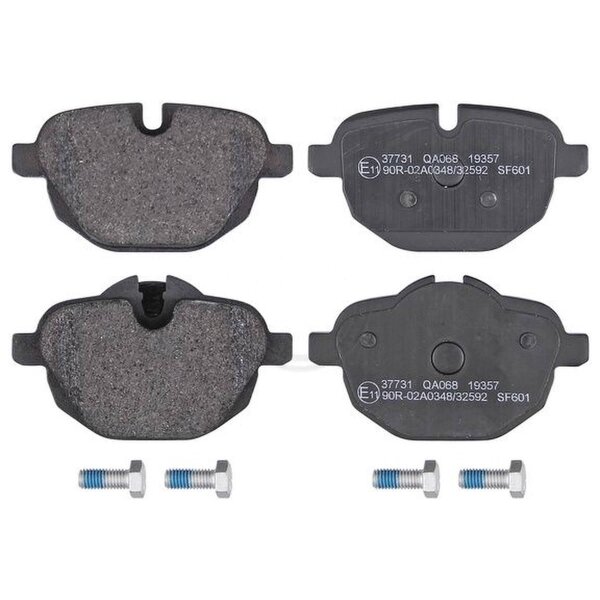 Brake pad set for wear warning indicator 18 mm A.B.S. for BMW 5 Series