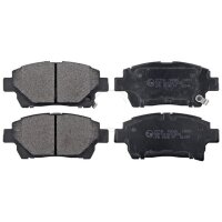 Brake pad set with wear warning 16.6 mm A.B.S. for TOYOTA...
