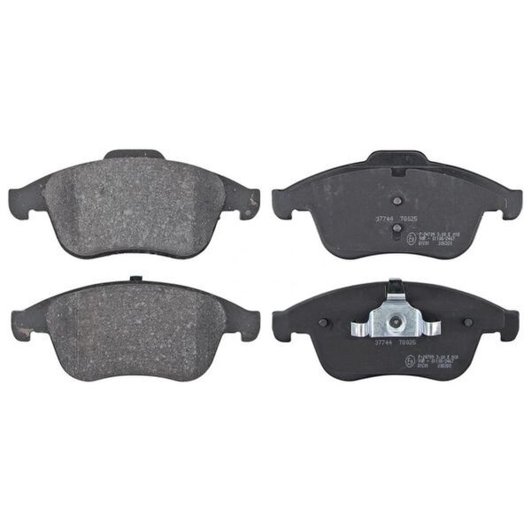 Brake pad set without wear sensor 18 mm A.B.S. for e.g. RENAULT GRAND