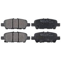 Brake pad set with wear warning 14.2 mm A.B.S. for NISSAN...