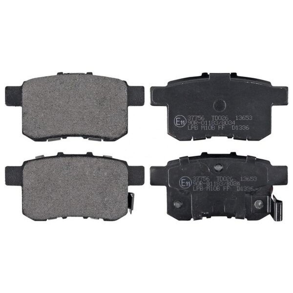 Bremsbelagsatz mit Verschleißwarnung 14,8 mm A.B.S. für u.a. HONDA ACCORD