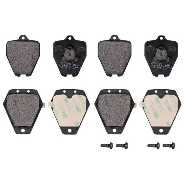 Brake pad set without integrated wear sensor 17 mm A.B.S. for AUDI A4 and others