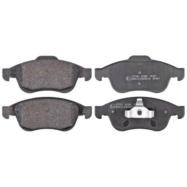 Bremsbelagsatz ohne Verschleißsensor 18 mm A.B.S. für u.a. DACIA DUSTER