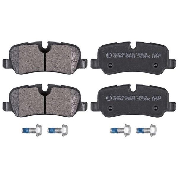 Brake pad set for wear warning 17.1 mm A.B.S. for LAND ROVER and others