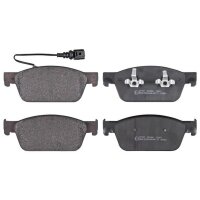 Brake pad set with wear sensor 18.1 mm A.B.S. for e.g. VW...