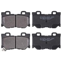 Brake pad set with wear warning 13.5 mm A.B.S. for e.g....