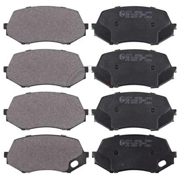 Brake pad set without wear sensor 17.5 mm A.B.S. for e.g. MITSUBISHI