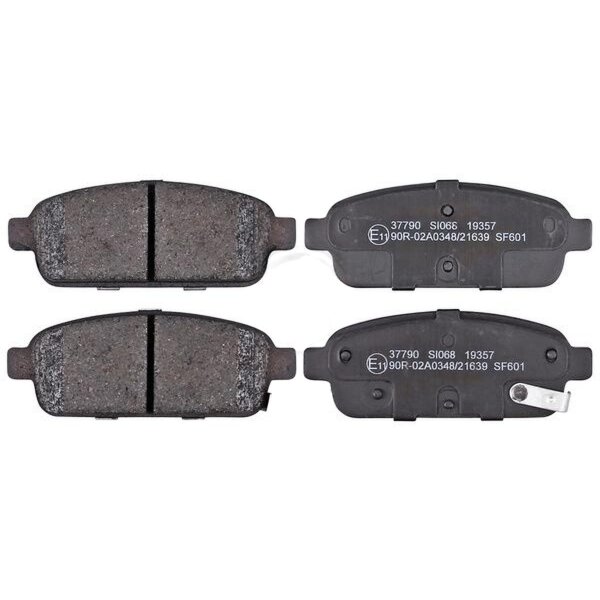 Bremsbelagsatz mit Verschleißwarnung 16,3 mm A.B.S. für u.a. OPEL ASTRA