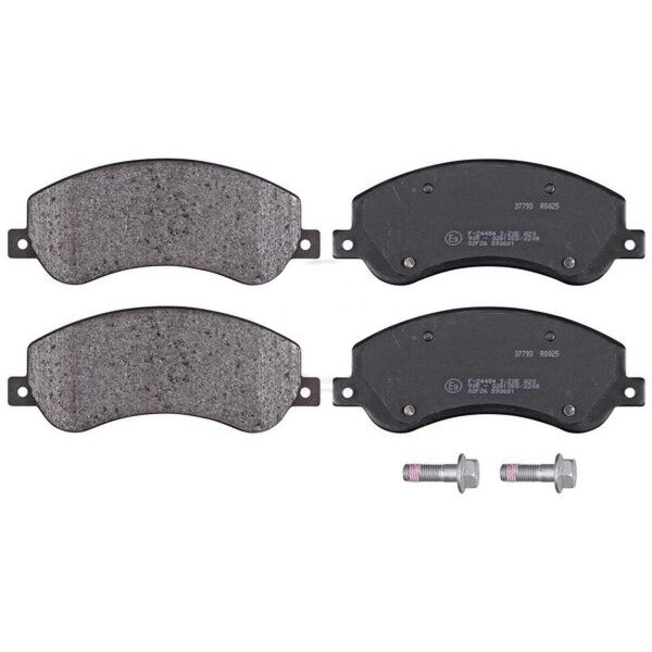 Brake pad set for wear warning indicator 18.8 mm A.B.S. for e.g. VW AMAROK