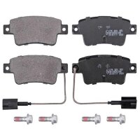 Brake pad set incl. wear warning contact 17.2 mm A.B.S....