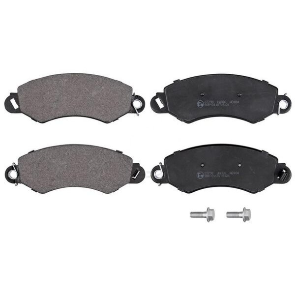 Brake pad set without wear sensor 18.3 mm A.B.S. for LDV MAXUS box and others
