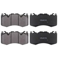 Brake pad set for wear warning indicator 16.6 mm A.B.S....