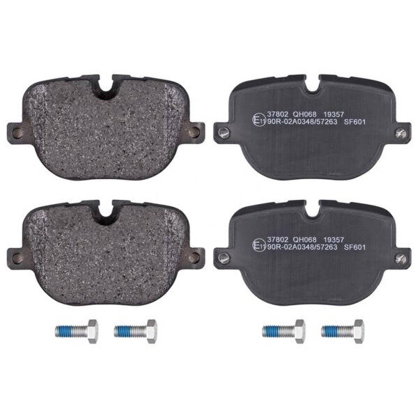 Brake pad set for wear warning indicator 17.2 mm A.B.S. for LAND ROVER III