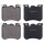 Brake pad set for wear warning indicator 19 mm A.B.S. for BMW X5 and others