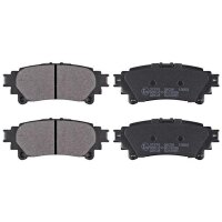 Brake pad set without wear sensor 15.2 mm A.B.S. for...