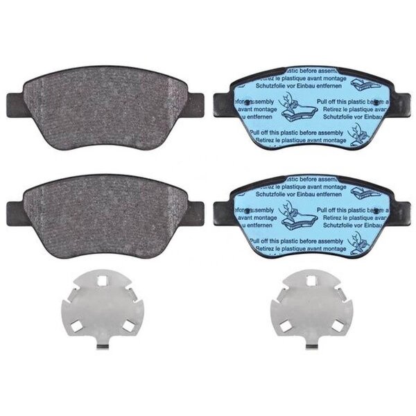 Brake pad set without wear sensor 17.8 mm A.B.S. for FIAT PANDA and others