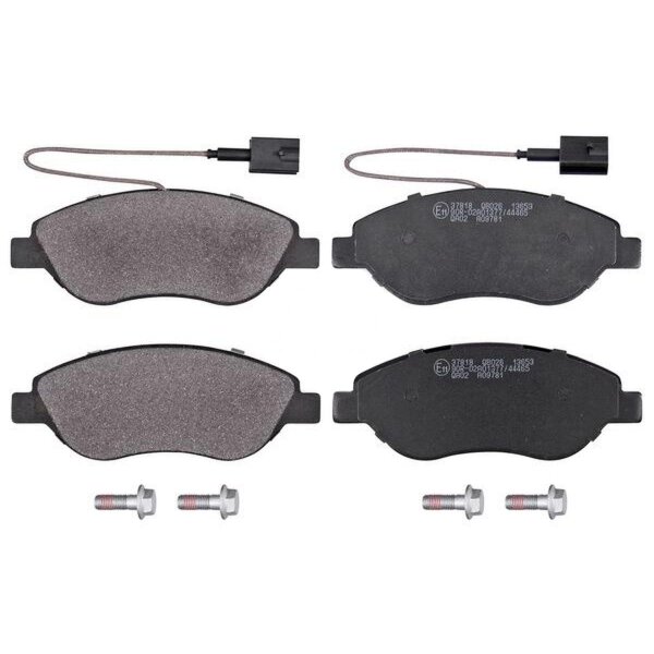 Brake pad set with wear sensor 19 mm A.B.S. for e.g. ALFA ROMEO MITO