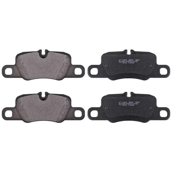 Brake pad set for wear warning indicator 16 mm A.B.S. for PORSCHE PANAMERA
