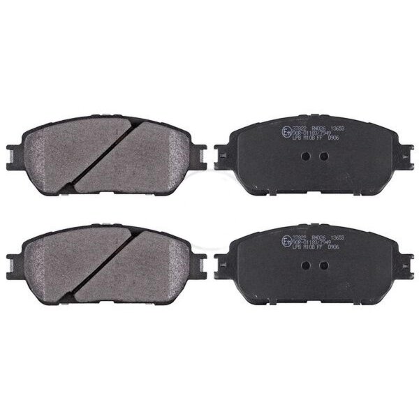 Brake pad set without wear sensor 16 mm A.B.S. for TOYOTA CAMRY and others