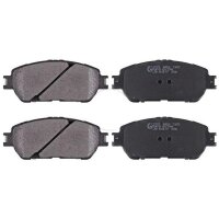 Brake pad set without wear sensor 16 mm A.B.S. for TOYOTA...