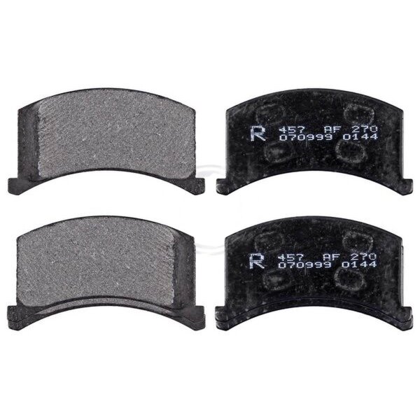 Brake pad set without integrated wear sensor 16 mm A.B.S. for ZAZ TAVRIA