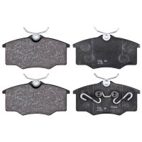 Brake pad set without integrated wear sensor 16.2 mm...