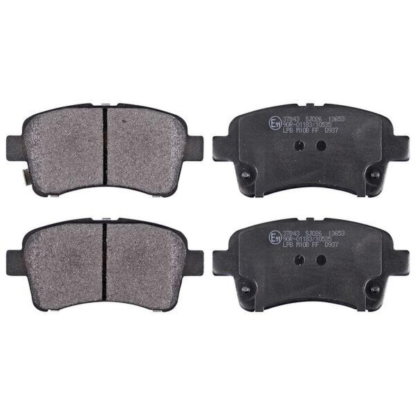 Brake pad set with acoustic wear warning 15.5 mm A.B.S. for SUZUKI