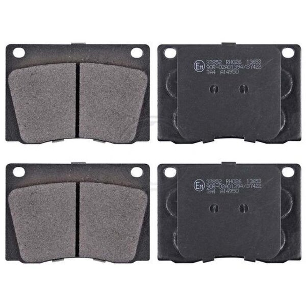 Brake pad set without wear sensor 16 mm A.B.S. for JAGUAR XJ and others