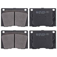 Brake pad set without wear sensor 16 mm A.B.S. for JAGUAR...