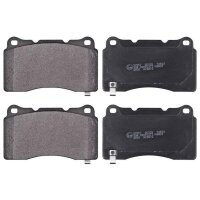 Brake pad set with wear warning 15.4 mm A.B.S. for e.g....