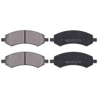 Brake pad set without wear sensor 18.5 mm A.B.S. for...