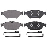 Brake pad set incl. wear warning contact 20 mm A.B.S. for...