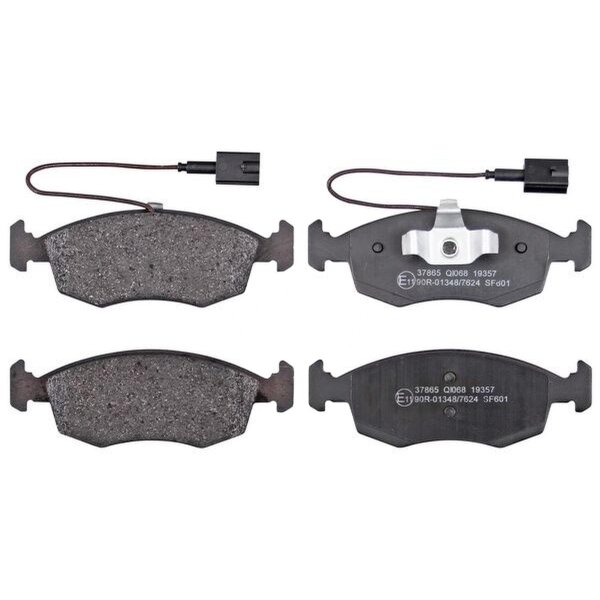 Brake pad set with wear sensor 17.2 mm A.B.S. for FIAT PUNTO and others