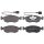 Brake pad set with wear sensor 17.2 mm A.B.S. for FIAT PUNTO and others