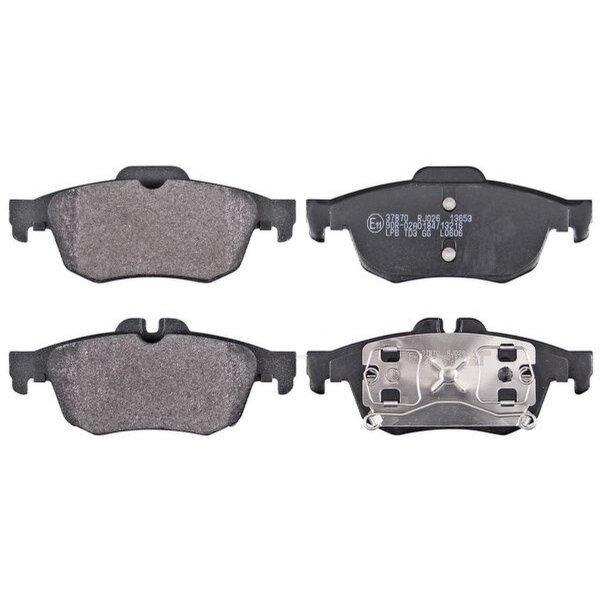 Brake pad set without wear sensor 17.2 mm A.B.S. for RENAULT LATITUDE