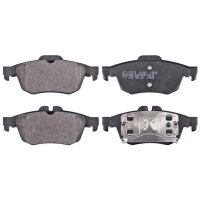 Brake pad set without wear sensor 17.2 mm A.B.S. for...