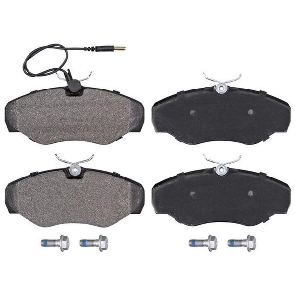 Brake pad set incl. wear warning contact 18.4 mm A.B.S. for RENAULT ESPACE