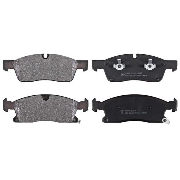 Brake pad set with wear warning 19.2 mm A.B.S. for e.g. JEEP GRAND