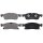 Brake pad set with wear warning 19.2 mm A.B.S. for e.g. JEEP GRAND