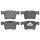 Brake pad set for wear warning indicator 19.3 mm A.B.S. for BMW 3 Series