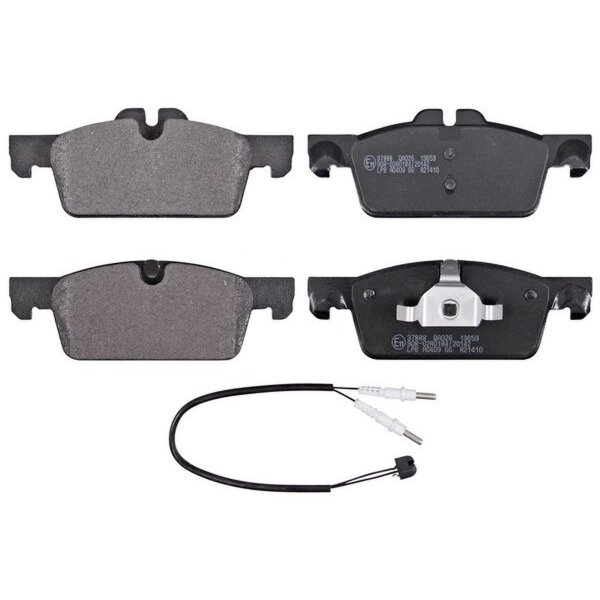 Brake pad set incl. wear warning contact 17 mm A.B.S. for PEUGEOT 508 and others