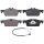 Brake pad set incl. wear warning contact 17 mm A.B.S. for PEUGEOT 508 and others