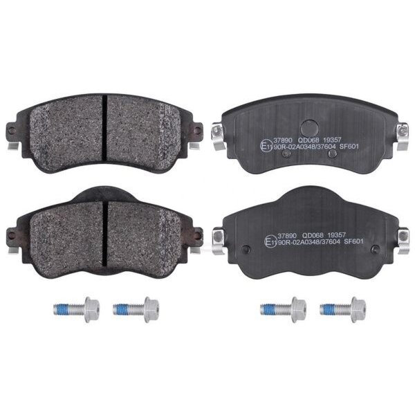 Brake pad set without wear sensor 18.5 mm A.B.S. for CITROËN C4 and others
