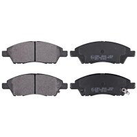 Brake pad set with wear warning 15.5 mm A.B.S. for NISSAN...