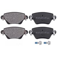Bremsbelagsatz mit Verschleißwarnung 16,9 mm A.B.S....