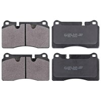 Brake pad set for wear warning indicator 16.6 mm A.B.S....