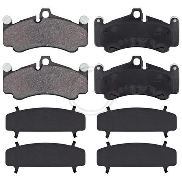 Bremsbelagsatz für Verschleißwarnanzeige 17,7 mm A.B.S. für PORSCHE 911